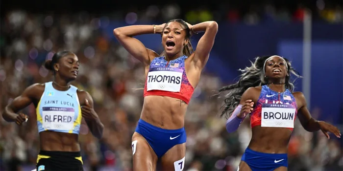 Gabby Thomas Menangkan Emas Lari 200 Meter Perempuan