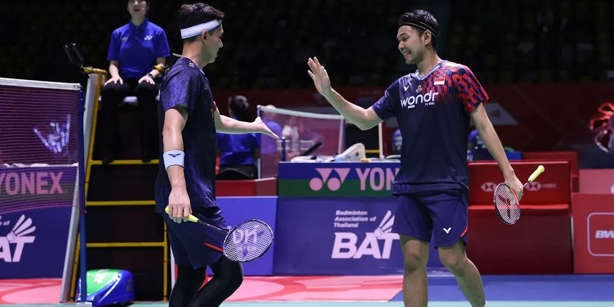 Hasil Terbaru Thailand Open 2025: Fajar/Rian Lolos ke Semifinal