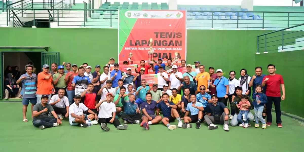 RTC Meraih Prestasi Juara II pada Turnamen Tenis Lapangan Piala PTPN IV Regional III