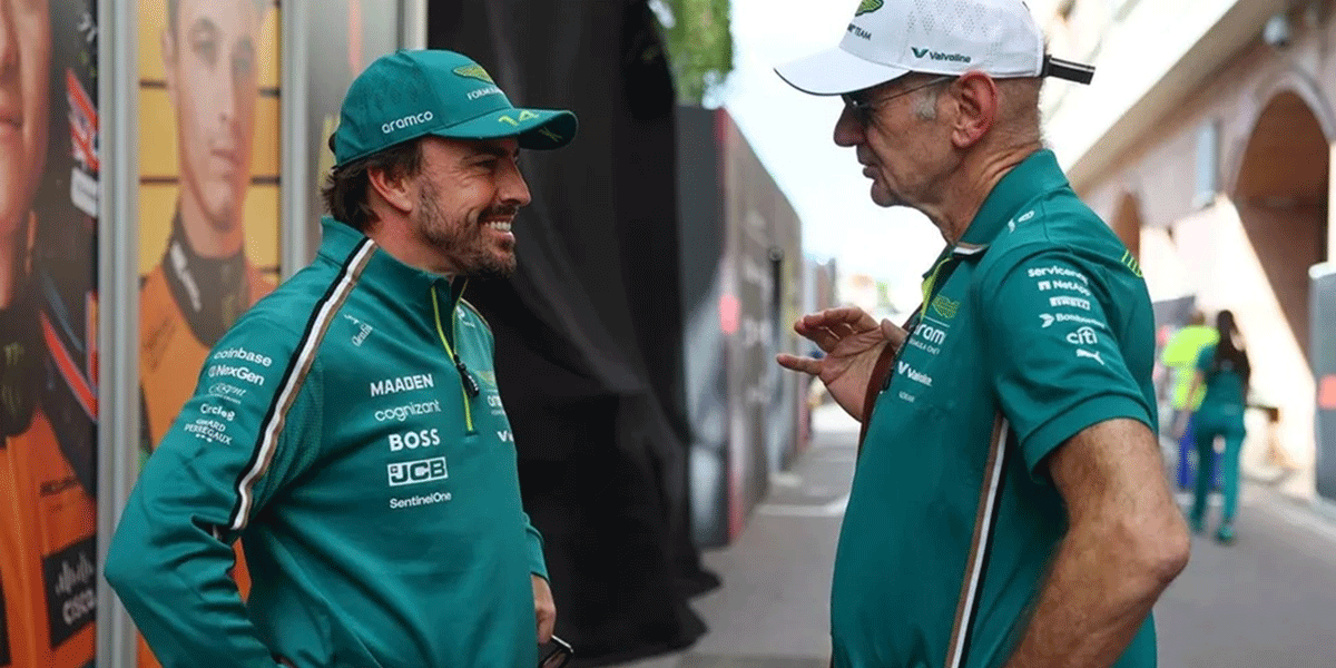 Alonso Klarifikasi Peran Newey di Aston Martin Bukan Karena Hasil Buruk